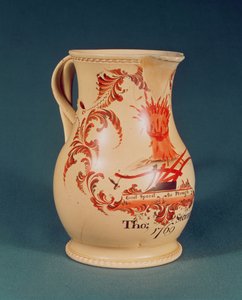 إبريق ، ليدز ، c.1770 (كريمات)